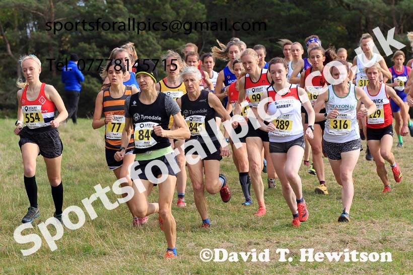 Senior womens 2022 NEHL Druridge Bay, Northumberland, Sunday, October 9th. Photo: David T. Hewitson/Sports for All Pics